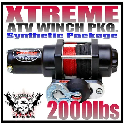 $174.99 • Buy Atv Winch Kit 2000lb Xtreme Winch Polaris Sportsman 2011-23 400,500,570,800,1000