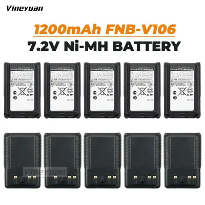 10X FNB-V106 NI-MH Battery 1200mAh For Yaesu Vertex Standard VX-231 VX-230 Radio • $190