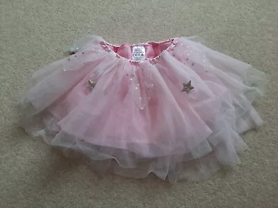 Girls Fancy Dress Pink Ballerina Or Fairy Skirt Tutu Age 3-4 Yrs • £2.50