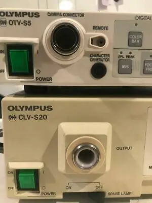 Olympus OTV-S5 Video Endoscopy W/ CLV-S20 Light Source  • $999