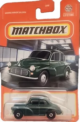 Matchbox Morris Minor Saloon Green • $8.29