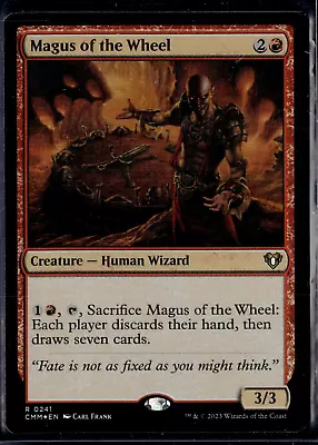 MTG Magus Of The Wheel In Foil NM-M Magic The Gathering! • $1.99