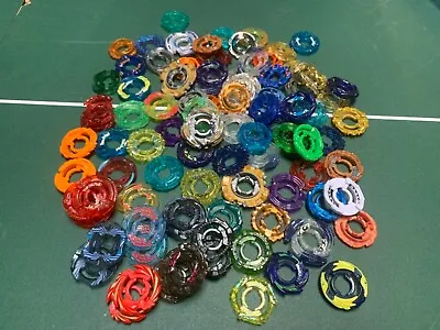 $5.99 • Buy Beyblade Metal Fusion Masters Fury 4D Clear Wheel Energy Ring Parts Lot