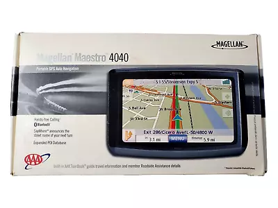 Magellan Maestro 4040 Car Portable GPS Navigator System 4.3  LCD Screen Maps • $39.99