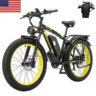 KETELES 21 Speed K800 1000W Electric Bike X1 26  48V 17.5Ah Mountain Bicycle • $949
