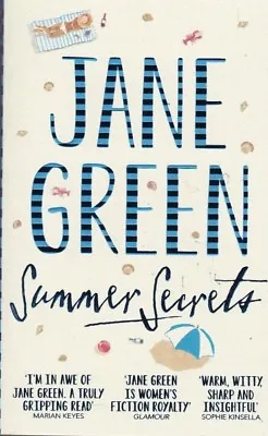 Jane Green: Summer Secrets Paperback Book • £6.99