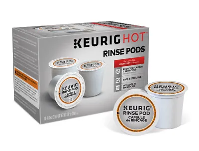 Keurig Rinse Pods 60 Count (6 Boxes Of 10 Rinse Pods) • $33.99