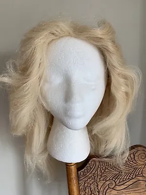 DEJA VU WIG Blonde Hippie Costume Disco 70s 80s Farrah Feather Angels Cosp Retro • $22