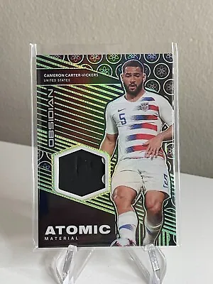 Cameron Carter-Vickers MATCH WORN 15 /25 Atomic Material GREEN 2019-20 Obsidian • $19.99