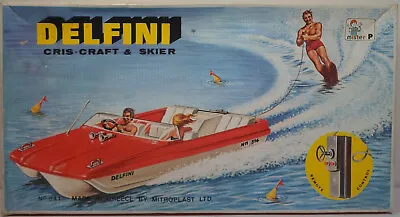 MISTER P M 841 GREEK VTG 80's B/O DELFINI CRIS CRAFT WIRED R/C MIB NEEDS REPAIR • $379.99