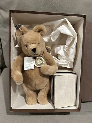 MINT In Box W Tags R JOHN WRIGHT Mohair Winnie The POOH W HONEY POT • $340