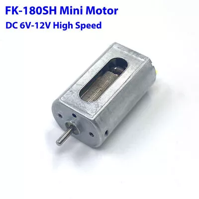 FK-180PH DC 6V-12V High Speed  20mm Mini Electric Motor Hobby Toy Slot Car Boat • $3.45