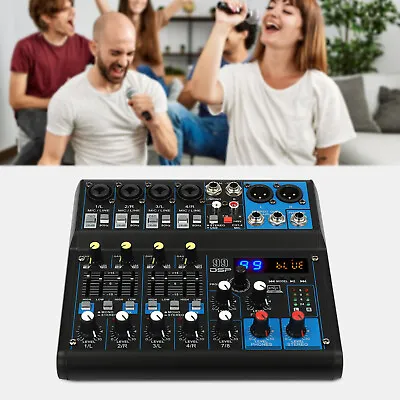 Professional 8-channel Sound Mixer Audio Mixer Bluetooth & USB Available DSP 99 • $90.25