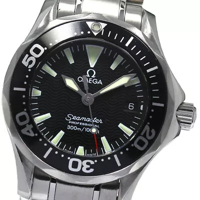 OMEGA Seamaster 300M Professional 2284.50 Black Dial Quartz Ladies Watch_804186 • $1725.91