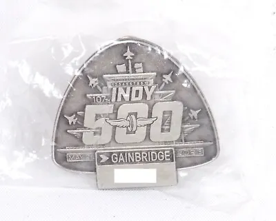 $89.95 • Buy 2023 Indianapolis Indy 500 Silver Pit Badge Thunderbirds Flyover IMS Pagoda