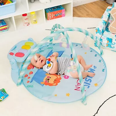 £24.99 • Buy 4-in-1 Baby Kick And Play Piano Gym Infant Toddler Activity Play Mat With Toys