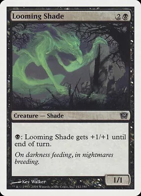 MTG Looming Shade 9th Edition 142/350 Regular Common Near Mint NM • $1.50