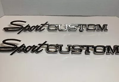 67-72 Ford F100 Bed Side Emblems . Sport Custom • $40