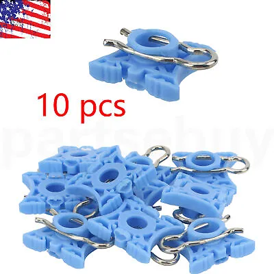 10x For Volvo S60 S80 S90 V70 Front Window Regulator Guide Slider Clips # 350941 • $7.92