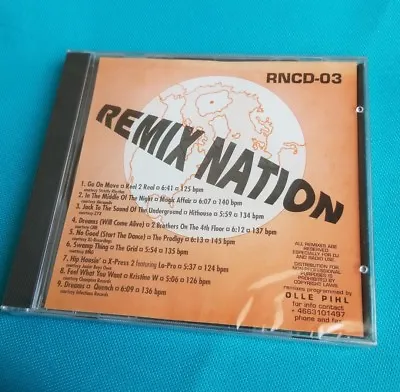 Remix Nation 3 Dj Service Cd Reel 2 Real The Prodigy Hithouse Like Mixx It  • $9.99