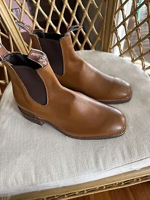 $360 • Buy Mens Rm Williams Boots,light Tan,7.5 X,rubber Soles