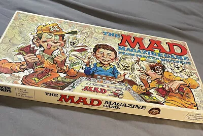 THE MAD MAGAZINE Vintage 1979 Board Game By Parker Brothers Complete • $20