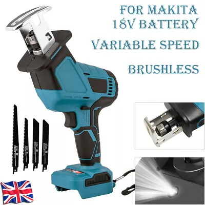 For Makita 18V Battery Cordless Electric Rechargeable Reciprocating  Power Tools • £39.99