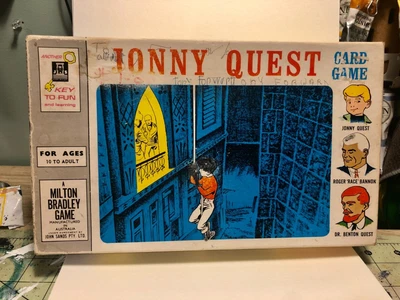 $56.99 • Buy Milton Bradley Rare Jonny Quest Card Game In Box.  Manufactured In Australia.