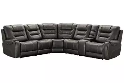 $1979.99 • Buy Ashley Wasson Collection 6-Piece Power Reclining Sectional Sofa 73108-S6 - Gray