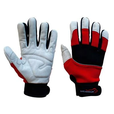 £21.40 • Buy MIG Welding Gloves, Flexible, Reinforced Palm, White/Red (1 Pair)