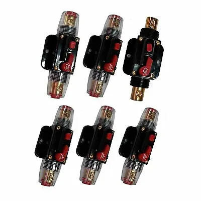 Breaker Inline 20A-150A Circuit Stereo AMP Fuse For Car Audio RV Marine UA • $10.50