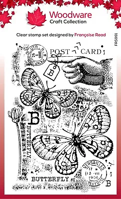 £7.75 • Buy Woodware Clear Stamps - Junk Journaling By Francoise Read - Creative Expression