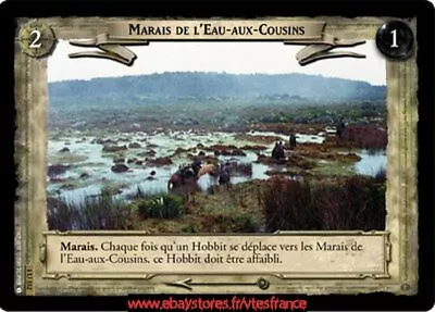 Marais De L'Eau-aux-Cousins 1U332 [Fellowship Of The Ring] LOTR CCG FR • $1.08