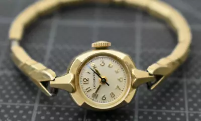 Vintage Longines Gold Filled Lady Mechanic Wrist Watch #k22 • $22.95
