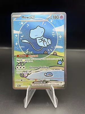 Pokémon TCG Mew Ex Scarlet & Violet: Paldean Fates 232/091 Holo Special... • $0.99