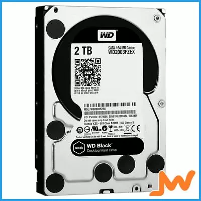 Western Digital Black 2TB 3.5  SATA 64MB Desktop Hard Drive • $242