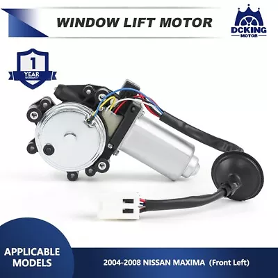 Window Lift Motor For 2004-2008 Nissan Maxima Front Left Driver Side 80731-7Y000 • $27.99