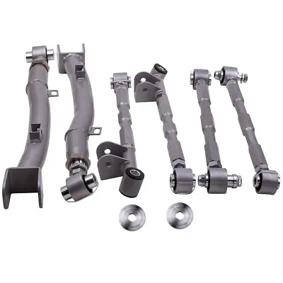 6 Pieces Rear Lateral Link + Trailing Arms For Subaru Impreza WRX STi GC8 GDA • $208.99