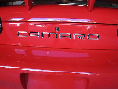 1993-2002 Camaro SS SLP GMMG Berger Rear Panel Vinyl Letters 93-02 • $24.99