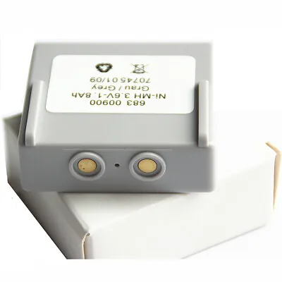 £82.80 • Buy Ni-MH 3.6V 1800mAh 1.8AH Battery 68300900 For HETRONIC Remote Control Grey