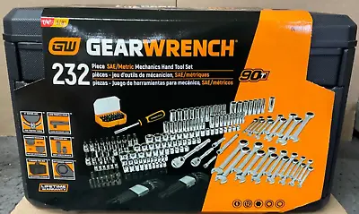 GearWrench 80944 232 Pc. SAE/Metric Mechanics Hand Tool Set • $225