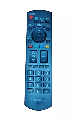 Panasonic N2QAYB000221 TV Remote Control Black • $10.75