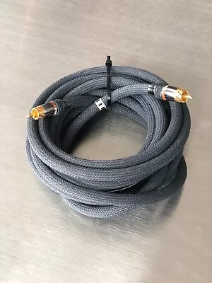 MONSTER MSB850 SW 18 Ft. HI PERFORMANCE AUDIOPHILE SUBWOOFER INTERCONNECT CABLE • $149.99