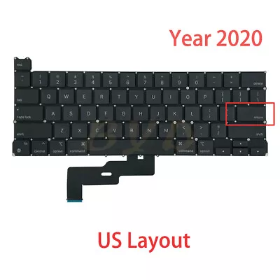 New For Macbook Pro 13  M1 A2338 US Keyboard Replacement 2020 Year EMC 3578 • $16.65