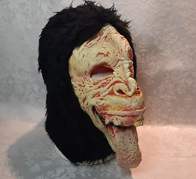 Halloween Costume Accessories Crazy Scary Creepy Monkey Mask Used • $9.95