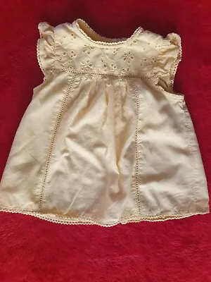 Baby Girls Yellow Dress Size Upto 3 Months Brand TU Excellent Condition • £1.49