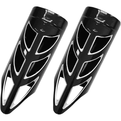 Carl Brouhard FSC-001-B Elite Fork Slider Covers Black Remachined Accents • $234.99