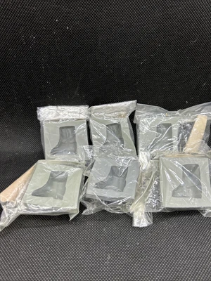 $9.99 • Buy Lot Of 10 Candy Cream Cheese Mint Grey Rubber Molds SANTA BOOT Shape NEW