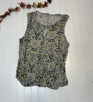 Cabi Tank Top Women’s Size Large L Shirt Summer • $11.98