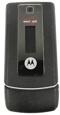 Motorola Moto W385 - Black And Silver ( Verizon ) Cellular Flip Phone • $12.74